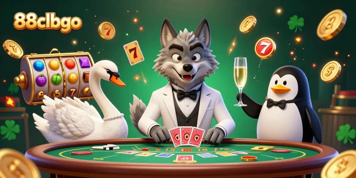 Players enjoy blackjack at 88clbgo's vibrant online casino, with exciting game elements in view.