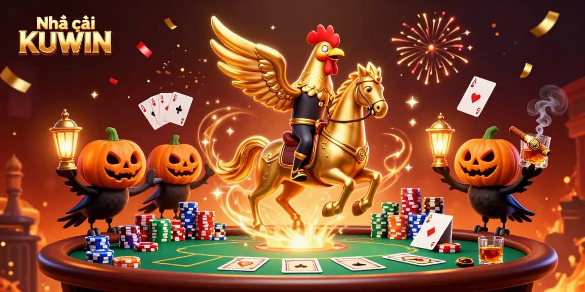 Engage with Nhà cái KUWIN while enjoying dynamic gaming action in a vibrant casino scene.