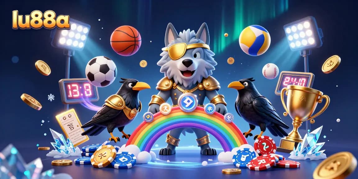 Engage with exciting gameplay at lu88a, featuring dynamic Norse characters and sports betting elements.