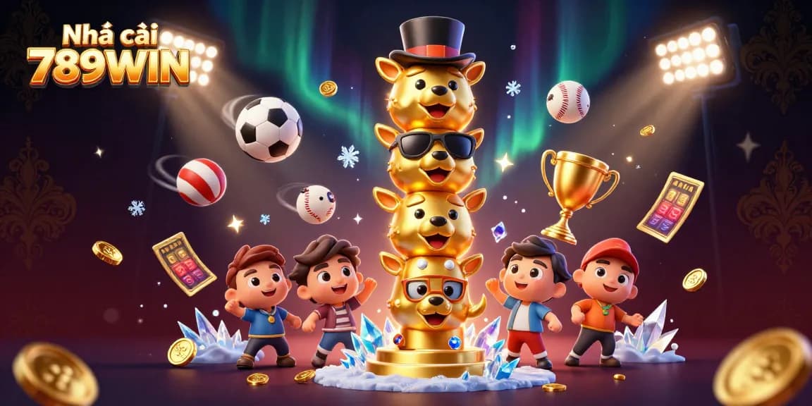 Engage with Nhà cái 789WIN's thrilling gaming action featuring vibrant animations and dynamic sports elements.