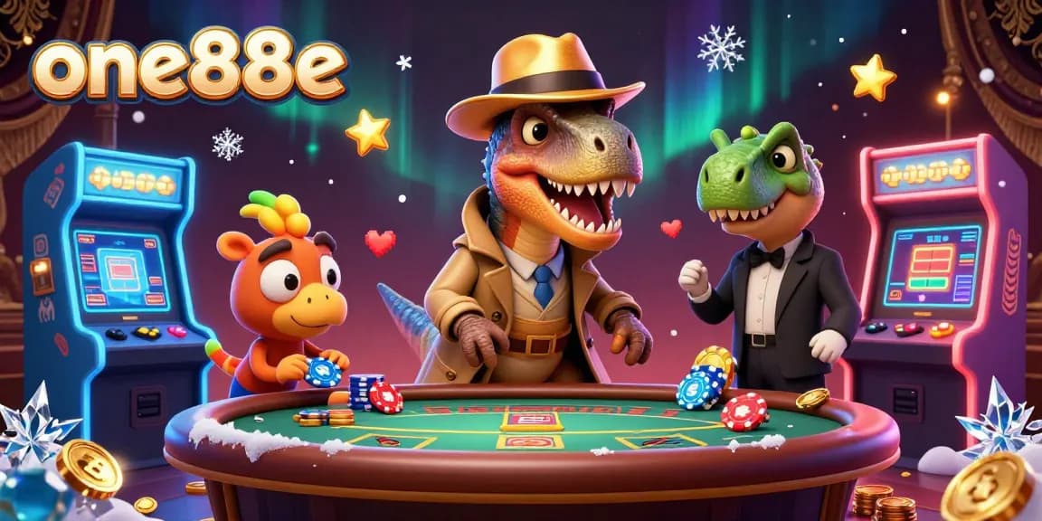 one88e casino velociraptor counters at blackjack, with 3D arcade games and vivid gold details