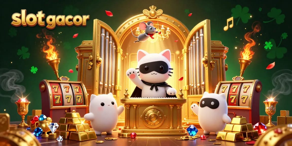 Experience slot gacor excitement with stunning 3D characters, treasures, and dynamic casino elements.