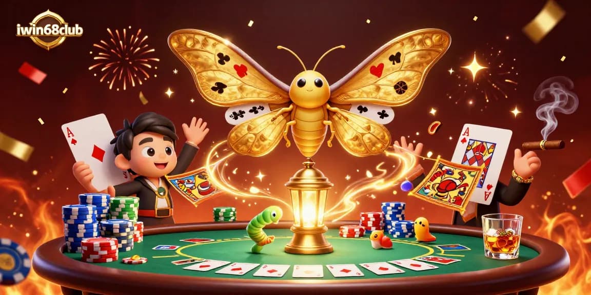 Experience the excitement of iwin68club with a richly detailed 3D casino scene featuring vibrant elements and characters.