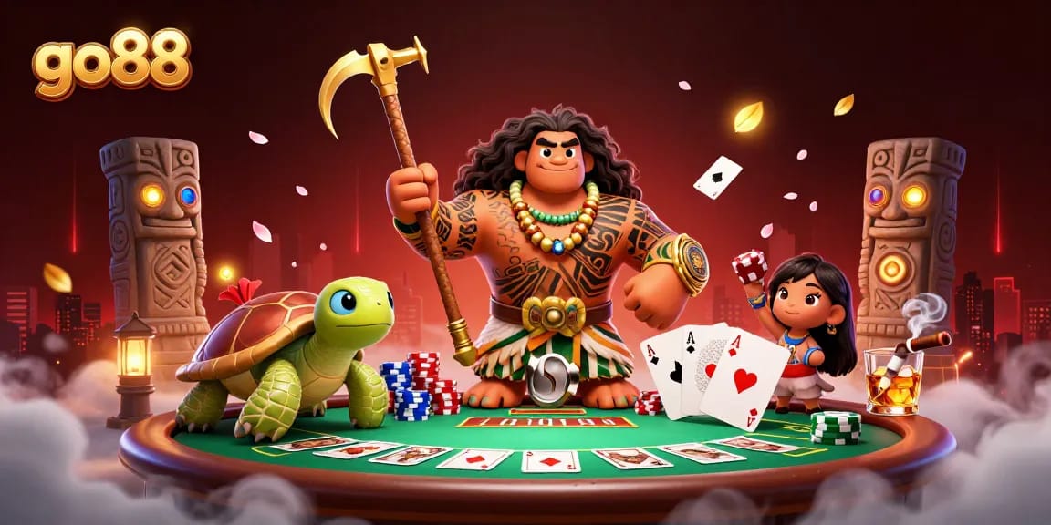 Engage in thrilling gameplay with go88 as a hawk demigod battles for jackpot riches.