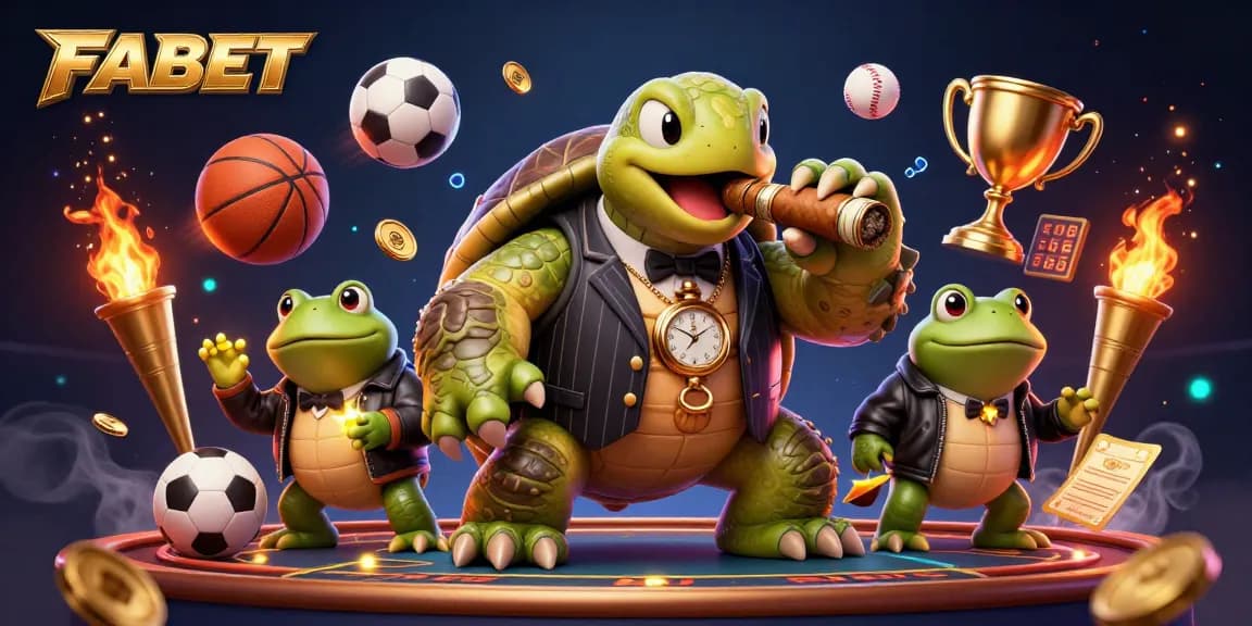 FABET offers thrilling sports betting experiences with animated characters and dynamic game elements.