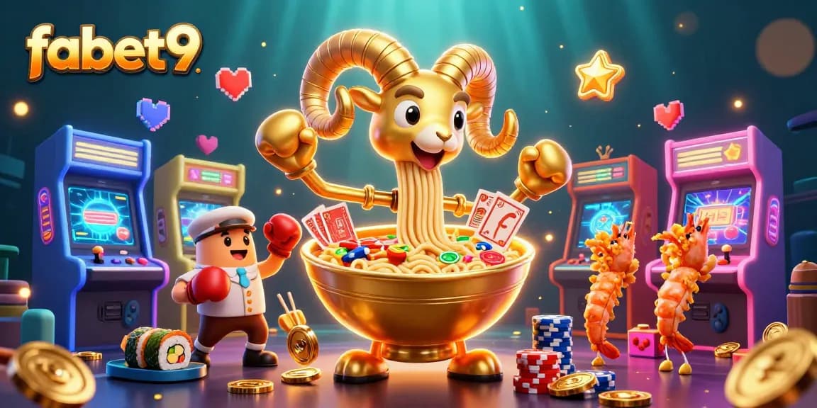 Engage with fabet9's vibrant casino universe featuring animated characters and dynamic gaming elements.