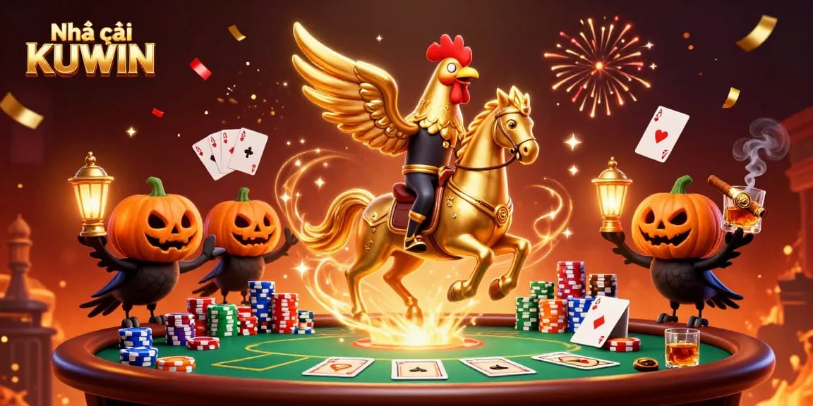 Engage with Nhà cái KUWIN while enjoying dynamic gaming action in a vibrant casino scene.