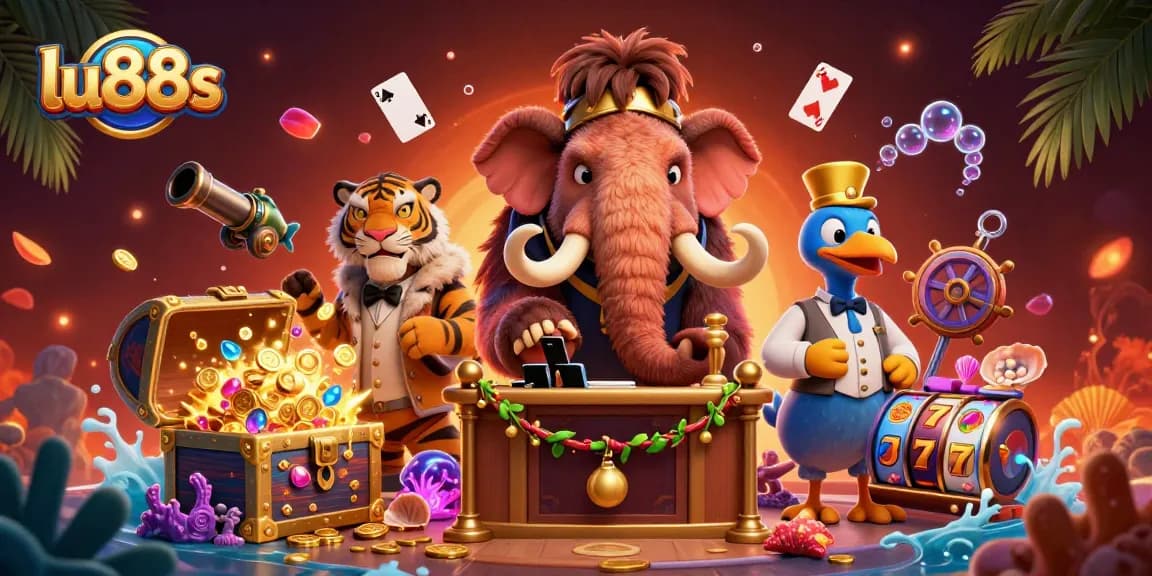 Experience thrills at lu88s casino with vibrant characters and dynamic gaming elements!