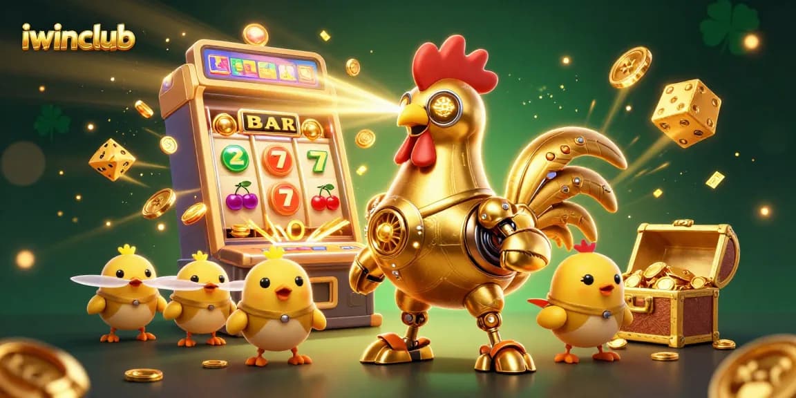 Experience exciting gameplay at iwinclub with a vibrant 3D casino scene full of action.