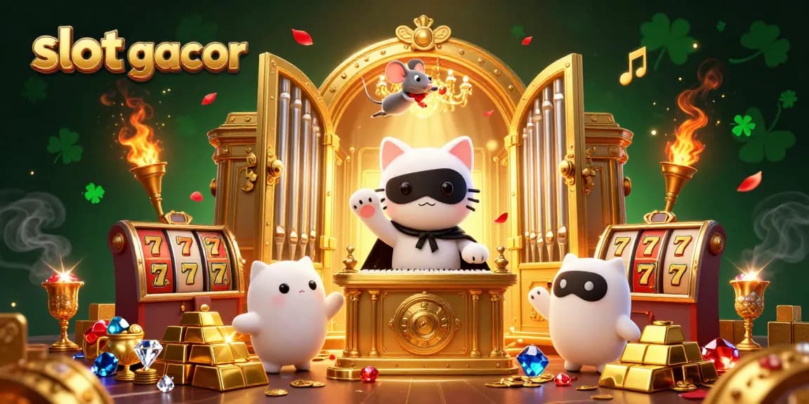 Experience slot gacor excitement with stunning 3D characters, treasures, and dynamic casino elements.