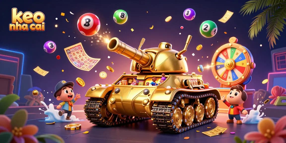 Engage with keo nha cai's dynamic gaming experience featuring a golden beetle tank casino.