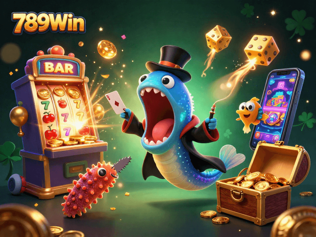 Engage in thrilling casino adventures with 789Win's vibrant slots and magic.