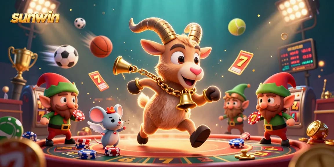 Win at sunwin's casino with 3D characters in a dynamic slot game environment packed with action.