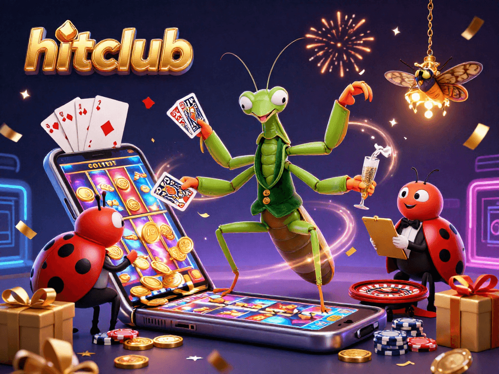 Experience thrilling gameplay at hitclub with vibrant 3D characters and casino elements.