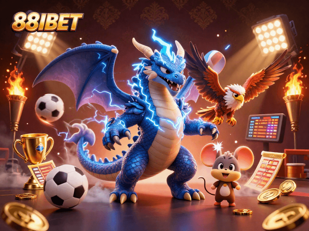 Experience thrilling gameplay with 88IBET in this dynamic 3D casino realm full of excitement.