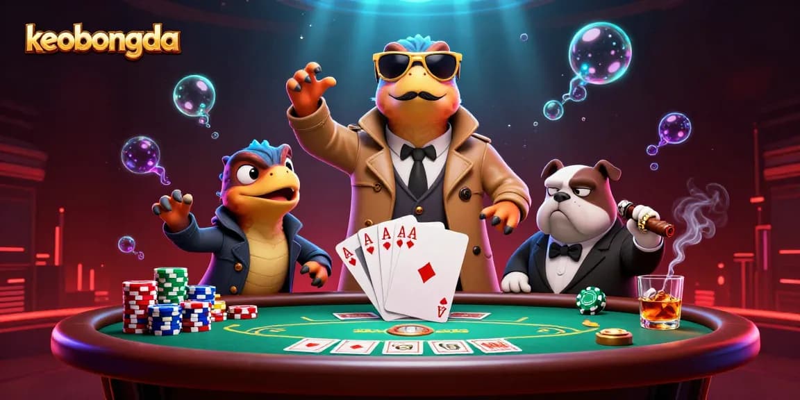 Experience thrilling action in keobongda's dynamic VIP casino with raptors and poker elements.