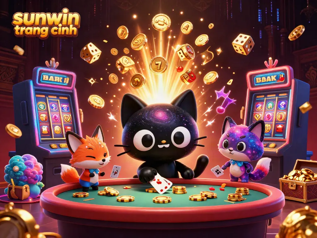 Experience thrilling gameplay at sunwin trang chính with a cosmic casino adventure featuring exciting games and colorful characters.