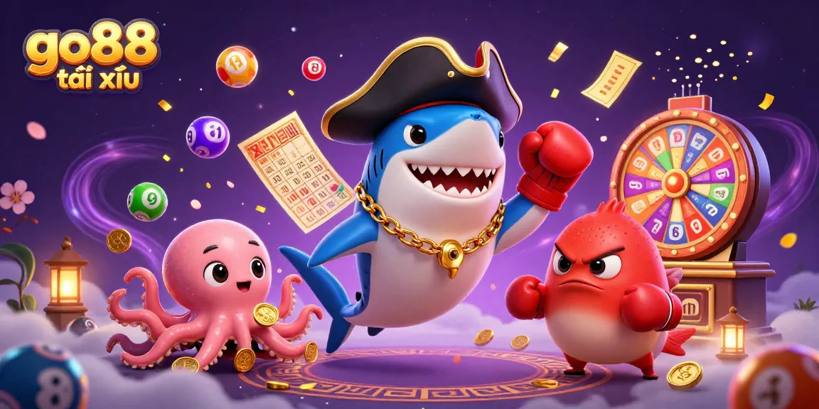 Experience the thrill with go88 tài xỉu's exciting game scene featuring vibrant characters and dynamic elements.