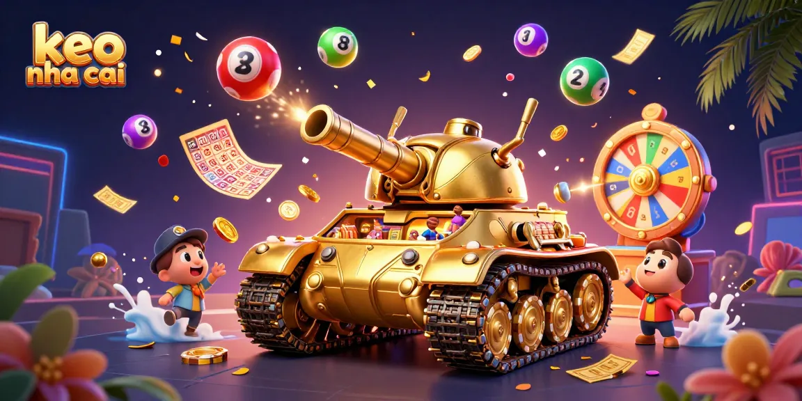 Engage with keo nha cai's dynamic gaming experience featuring a golden beetle tank casino.
