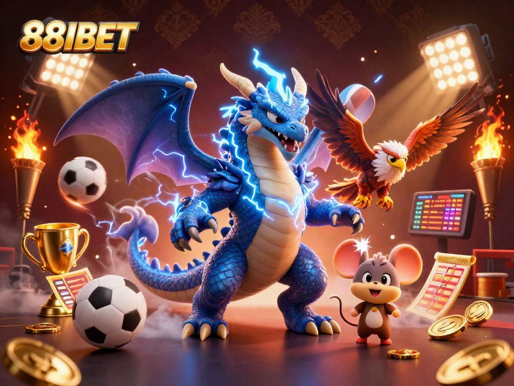 Experience thrilling gameplay with 88IBET in this dynamic 3D casino realm full of excitement.