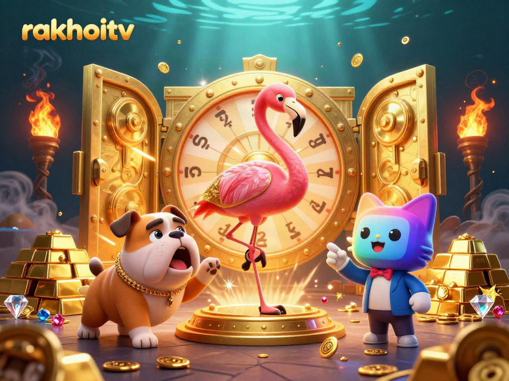 Win big with rakhoitv's thrilling gaming atmosphere featuring lively characters and glittering prizes.